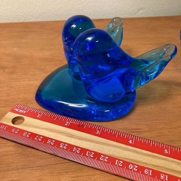 Leo Ward Couple ❤️ Bluebirds of Happiness Vintage - Large - Picture 2 of 13